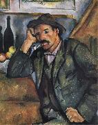 Paul Cezanne The Smoker oil painting artist